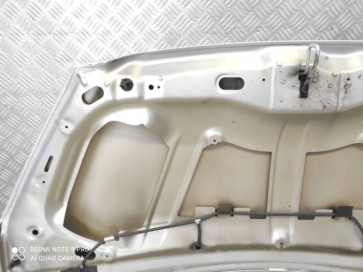 фото №9, Капот крышка двигателя серебряная peugeot 308 i t7 рестайлинг 2011-2013 код ezr