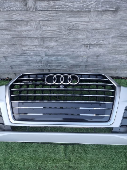 фото №9, Audi q7 4m s-line бампер переднє kompletyny 6xpdc камера