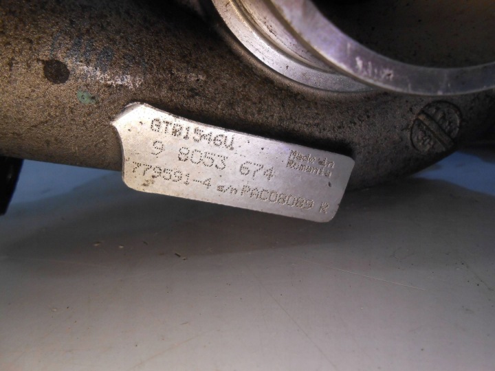 фото №14, Opel astra h zafira b astra j турбокомпресор / турбіна турбіна 98053674