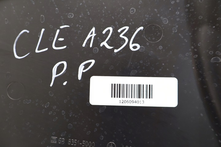 фото №7, Mercedes-benz cle a236 панель под лобовым стеклом правые a2068301500