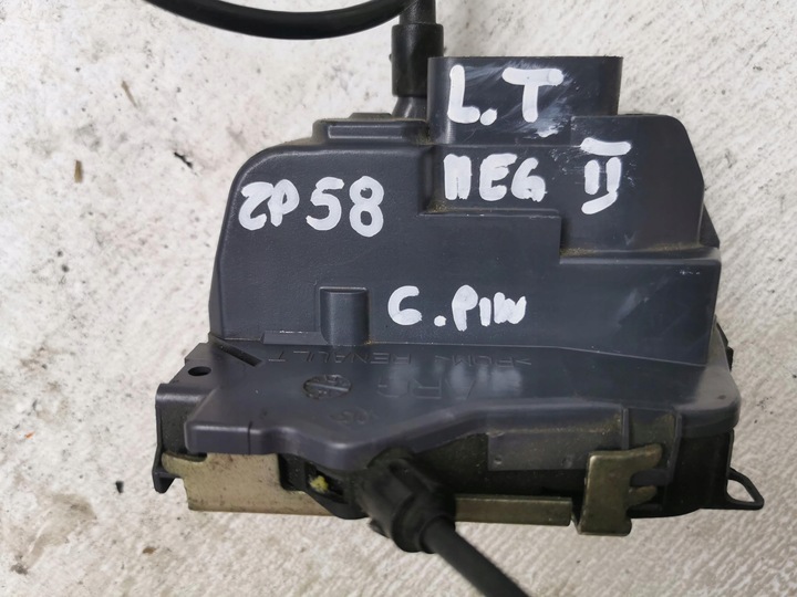 фото №3, Замок двері лівий зад renault megane ii 6 pin