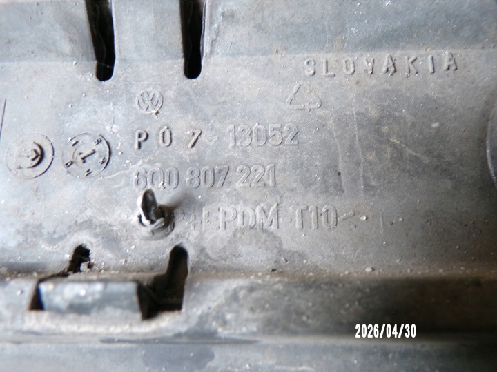 фото №14, Polo 4 iv 9n бампер перед 6q0807221