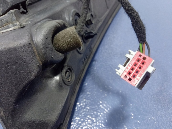 фото №5, Ford c-max mk1 рестайлінг дзеркало ліве 6 pin 63007741 океан блакитний металік