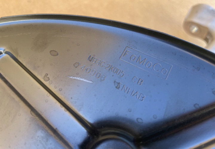 фото №9, Поворотна опора ступиця mb3c-3k171-eb перед ліва amarok ranger vi нова оригінал