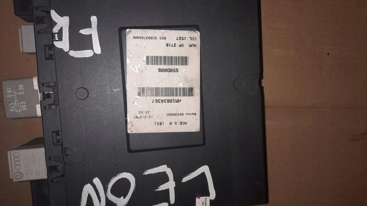 фото №2, Модуль бортовой сетью seat leon 3c0 937 049 ae