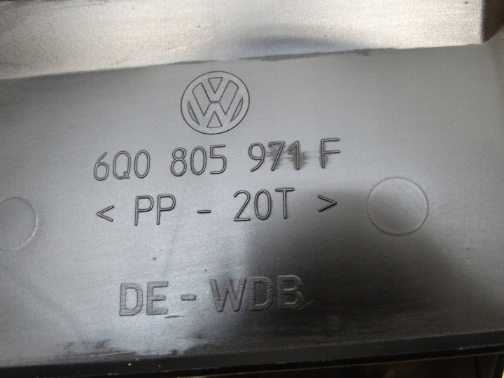 фото №12, Заборщик воздухосборник труба воздуха volkswagen polo iv 9n 6q0805971f