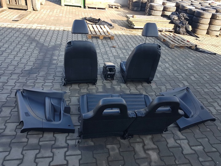 фото №5, Vw scirocco iii 08-14r сидіння шкіряні диван