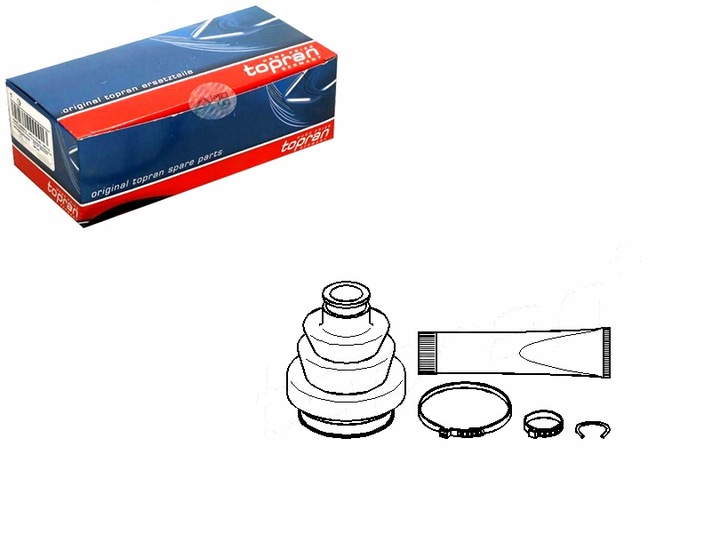 фото №1, Topran захист шарнір opel signum 1.8