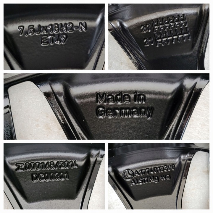 фото №13, Диск mercedes a-klasa w177 7,5x18 5x112 et49 a1774013300