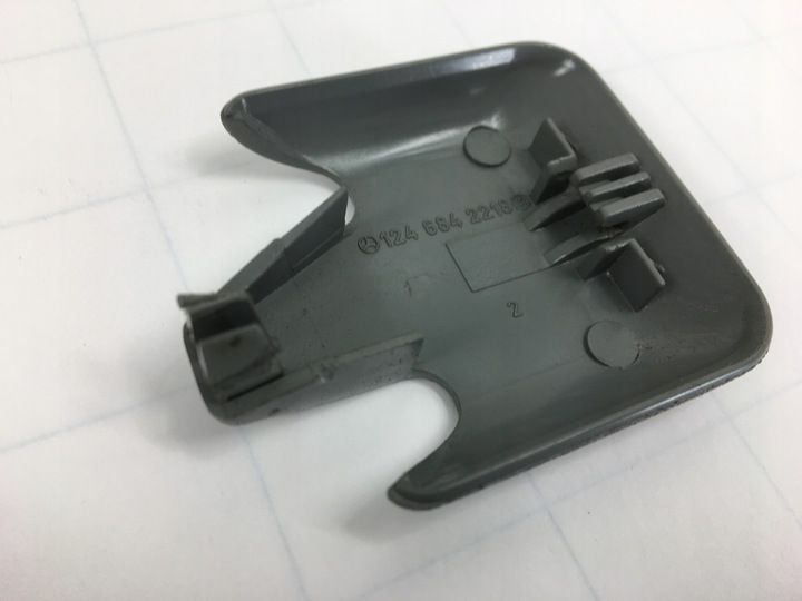 фото №7, Заглушка винт кронштейны сидений mercedes w124 w201 1246842218 правая серая