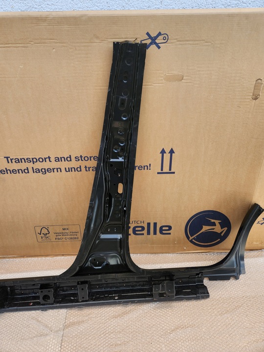 фото №9, Nissan x-trail t33 поріг стійка праві зовнішній внутрішній 22- новий оригінал