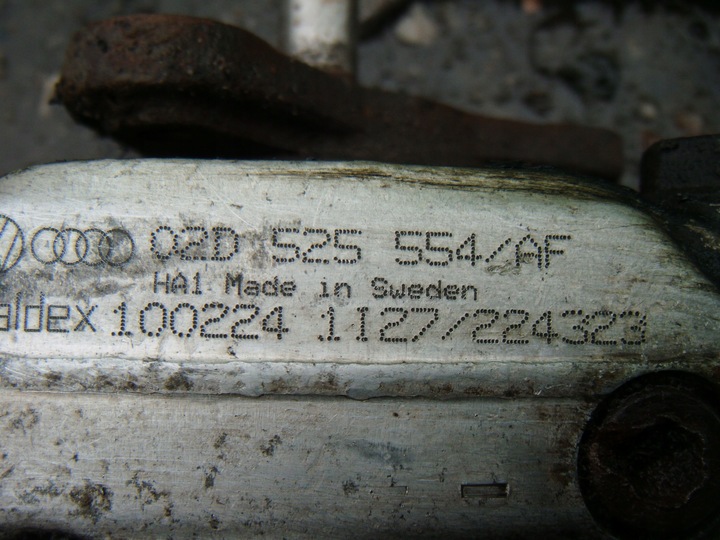 фото №9, Audi a3 8l 99-06 1.9 tdi 4x4 мост дифференциал дифференциал 02d525053l 02d525554af
