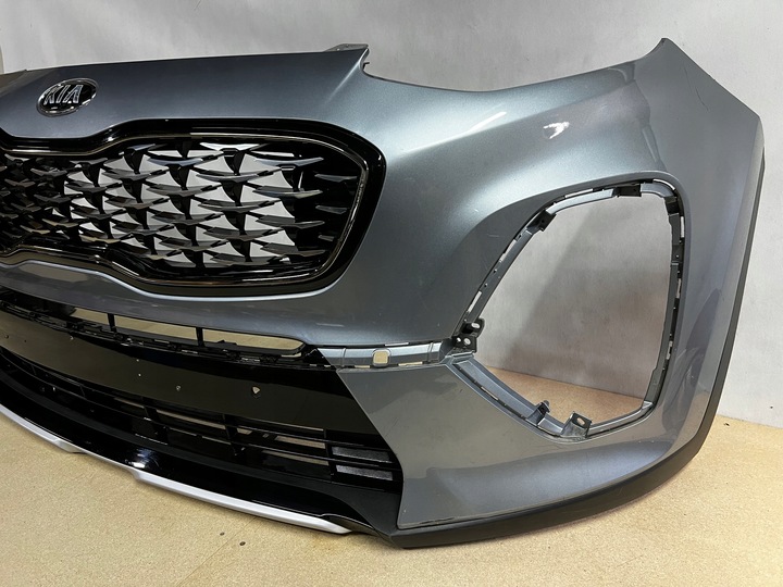 фото №3, Kia sportage iv рестайлинг бампер переднее gt line 18-21r led drl pdc