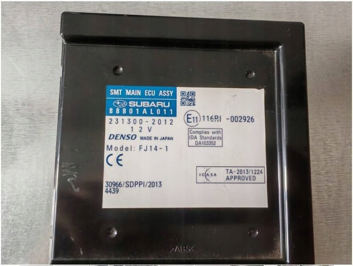 фото №5, Subaru outback компьютер блок управления  ecu+immo 22765ag940