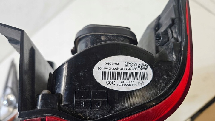 фото №9, Лампа левая зад задняя mercedes vito a4478200064