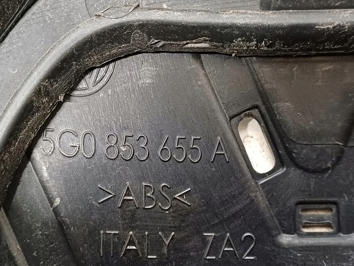 фото №8, Vw golf 7 vii рестайлінг 16-20 решітка радіатора решітка радіатора перед 5g0853653