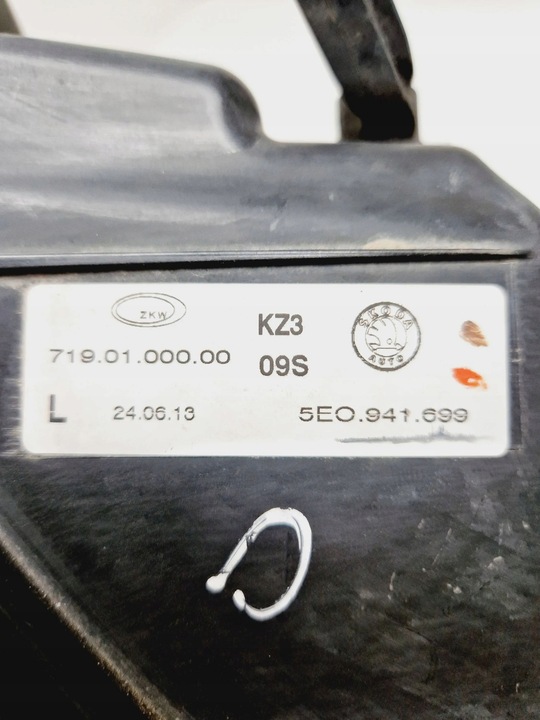 фото №10, Skoda octavia mk3 5e 2014 правая сторона свет противотуманное передние