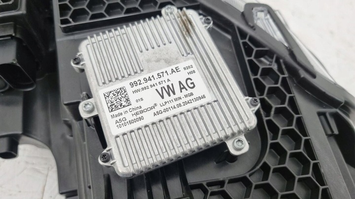 фото №9, Vw caddy 2k 2020- полный led фара левый лампа левая 2k8941035