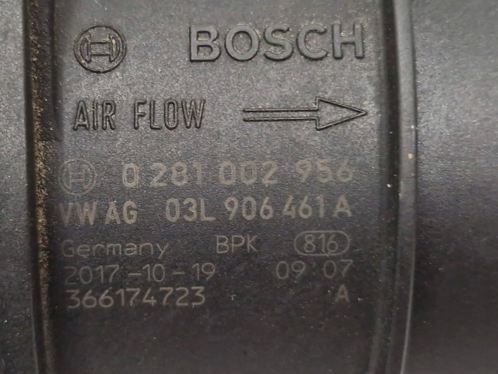 фото №8, Audi a4 s4 b9 2017 расходомер массовый воздуха maf