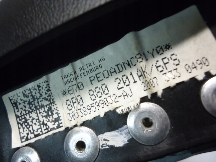 фото №10, Audi a3 8p руль 8p0419091ck подушка безопасности подушка 8p0880201ak