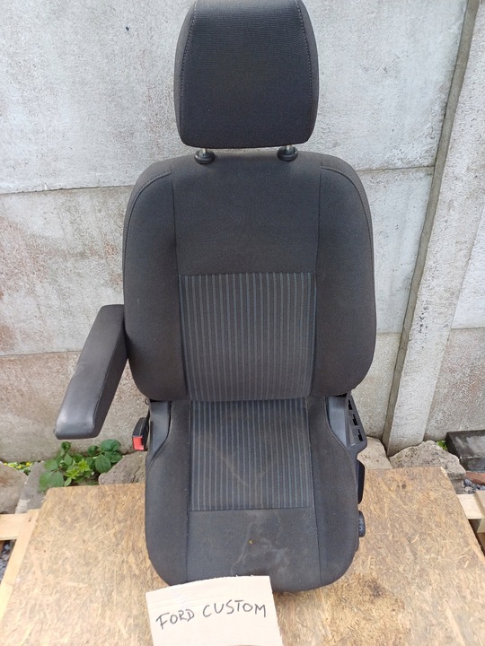 фото №5, Ford transit custom mk8 i сидіння водія лавка лівий комплект сидінь європа