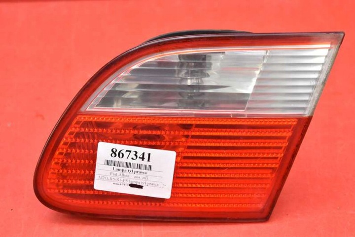 фото №1, Лампа правая зад задняя 41520748sag fiat albea рестайлинг 04-12