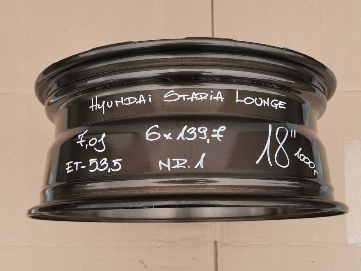 фото №14, Диск hyundai staria lounge 18'' 7,0j et-53,5 6x139,7 52910-cg230 nr1