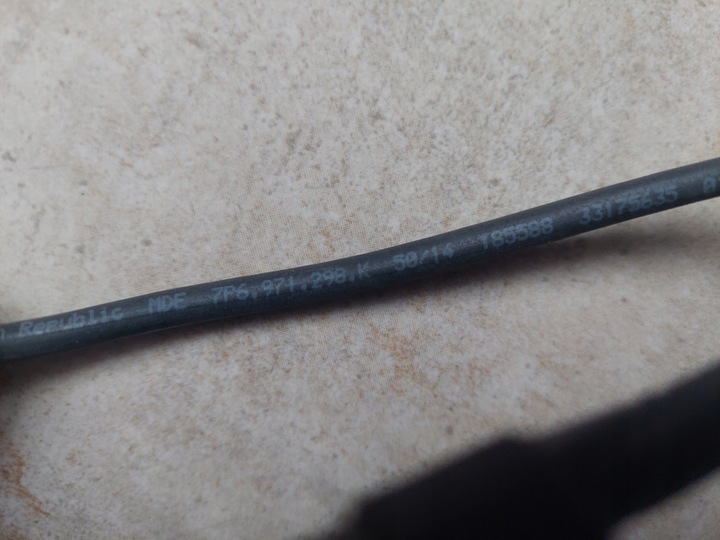 фото №11, Джгут - установка - pdc - перед --- шланг камери - vw touareg ii - 7p6