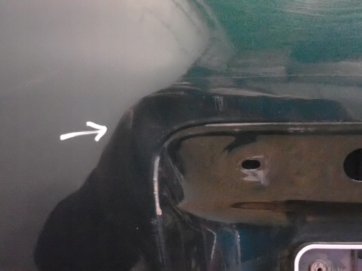 фото №5, Toyota avensis t25 универсал 03- крышка задняя стекло