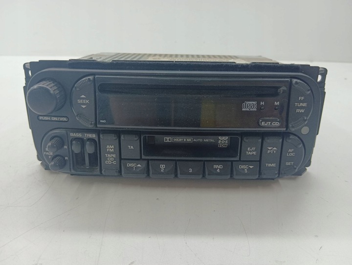 фото №1, Chrysler pt cruiser 2002 панель / радиопроигрыватель cd/dvd/gps