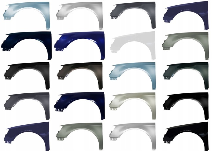 фото №7, Крыло левый 05-10 passat b6 lc5e c5e каждый цвет