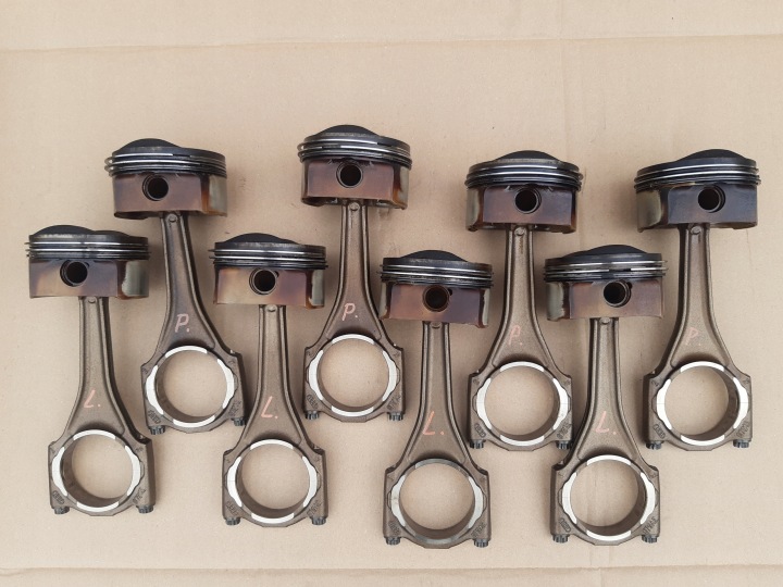 фото №9, Audi a6 c6 a8 d3 q7 4l 4.2 fsi bvj бар поршень + шатун 079ae 84p43