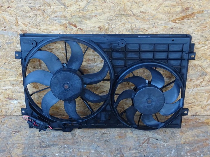 фото №8, Audi a3 8p golf v vi eos leon вентилятори радіатор 1k0959455es 1k0959455p