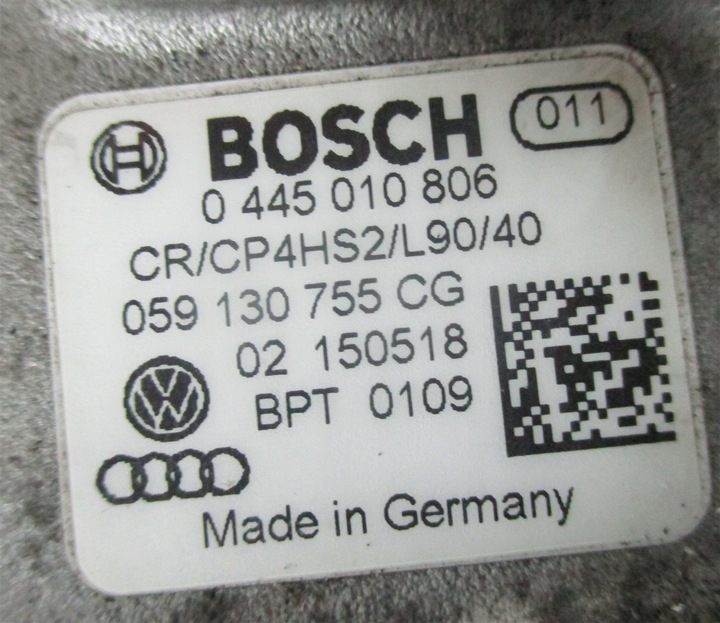 фото №7, Насос вприскувальний audi a4 b9 a6 c7 q7 4m 3.0 tdi crt 059130755cg 0445010806