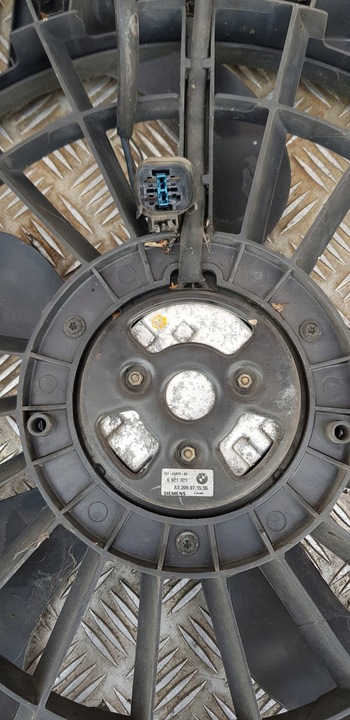 фото №6, Bmw x5 e53 3.0i b вентилятор радіатор 6921381