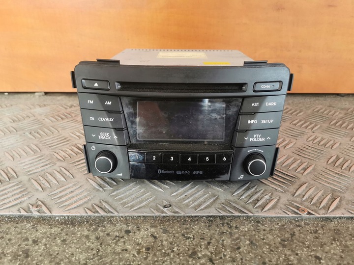 фото №1, Hyundai оригинальный номер радио 96170-3z0504x