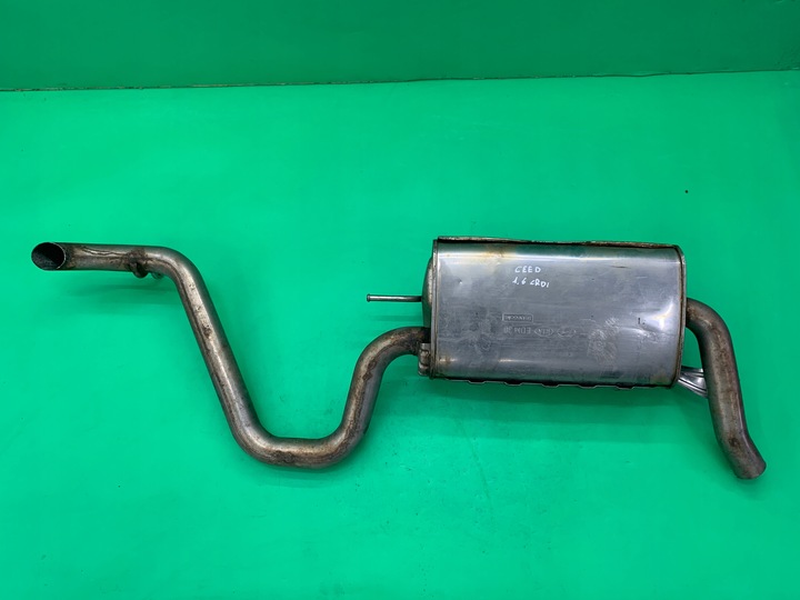 фото №7, Вихлоп глушник кінцевий труба випускна kia ceed i 1.6 crdi 06- edm30