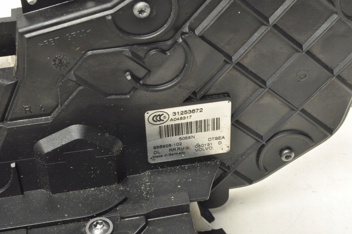 фото №7, Volvo s80 ii замок двері праві зад заднє 31253672