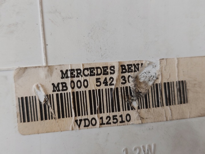 фото №12, Спідометр  манометр mercedes vito 638 110d mb00054230