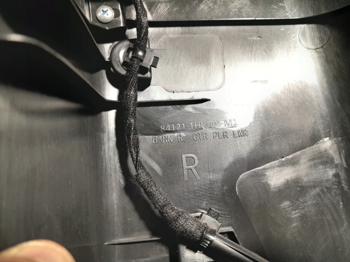 фото №9, Honda odyssey v 18- защита обшивка стойка 84121-thr-a0 m34541