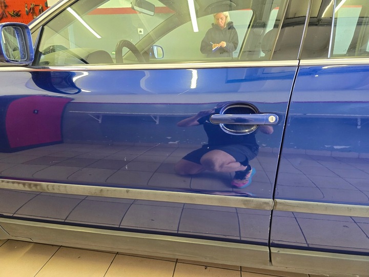 фото №4, Дверь перед передние левая vw passat b5 1996-2005 цвет lc5x