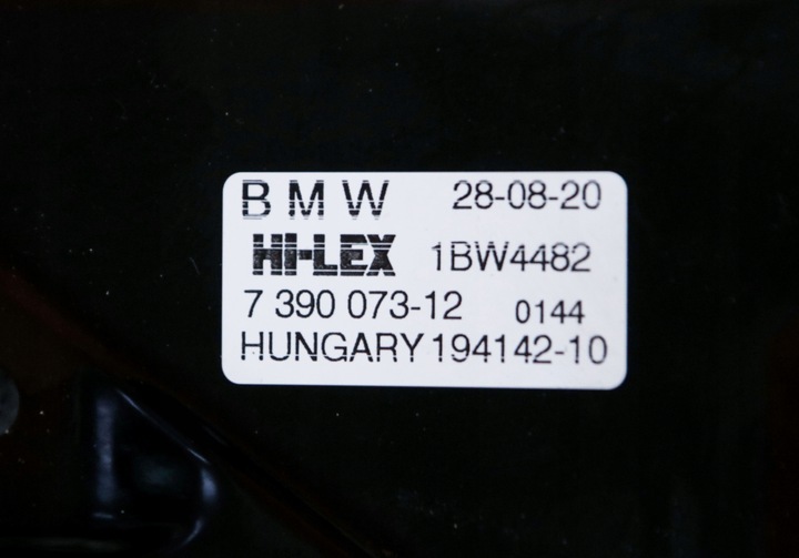 фото №8, Механізм підйомник вікна лівий переднє mini f60