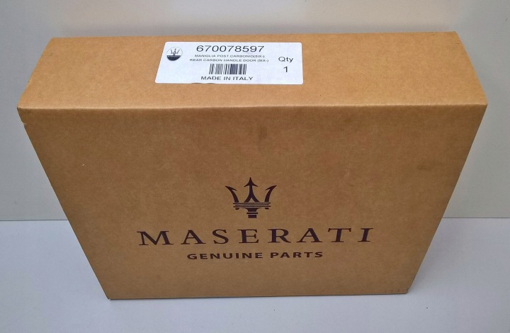 фото №13, Maserati ghibli m157 quattroporte m156 ручка зад карбон eu oem номер 670078597
