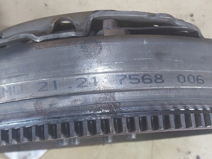 фото №10, Bmw e91 e90 2.0 b n46 сцепление двухмассовый маховик 7568006