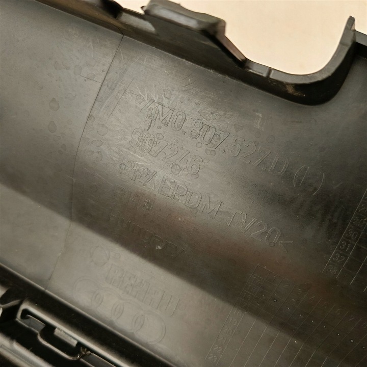 фото №13, Накладка бампер зад audi q7 4m s line 4m0807527d