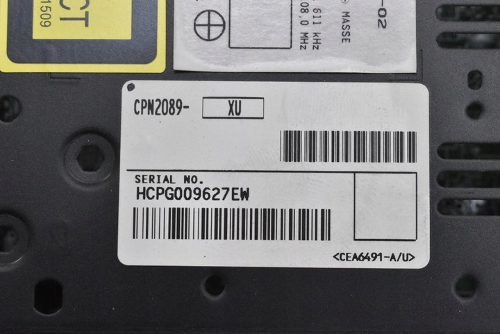 фото №8, Радио радиопроигрыватель cd rds mp3 wma 86120-47230 toyota prius 2 ii xw20