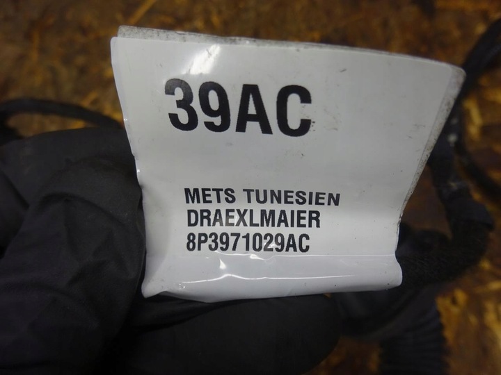 фото №9, Audi a3 8p 8p3 3d рестайлинг 08-12 жгут установка дверь левая 8p3971029ac