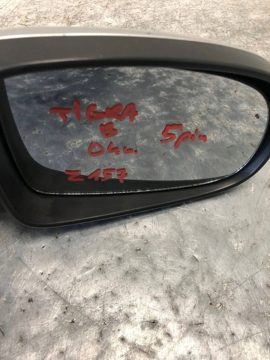 фото №7, Дзеркало праві 5 pin z157 opel tigra b