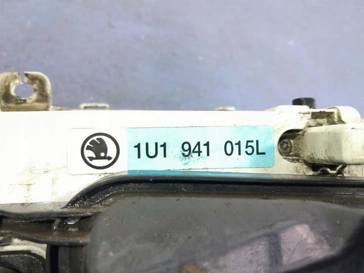 фото №7, Skoda octavia i рестайлінг лампа фара лівий 1u1941015l