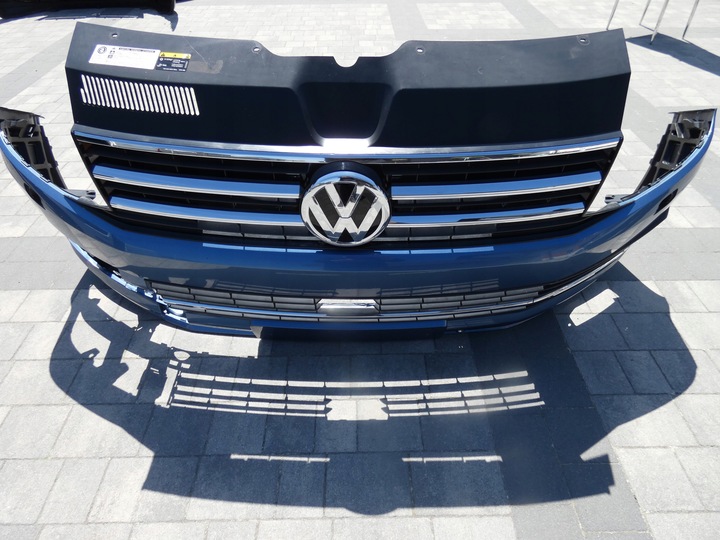 фото №9, Бампер решётка радиатора решётки volkswagen t-6 multivan